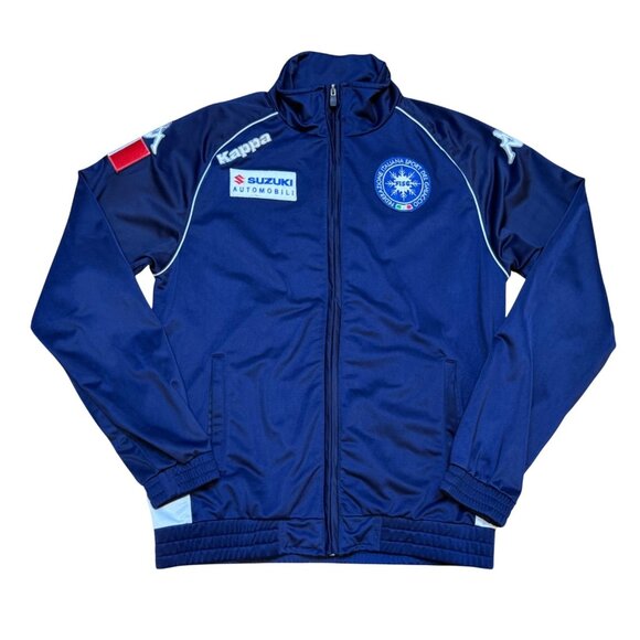 Kappa Italia Suzuki Automobili Navy Blue Full Zip Track Jacket Small - Picture 1 of 7